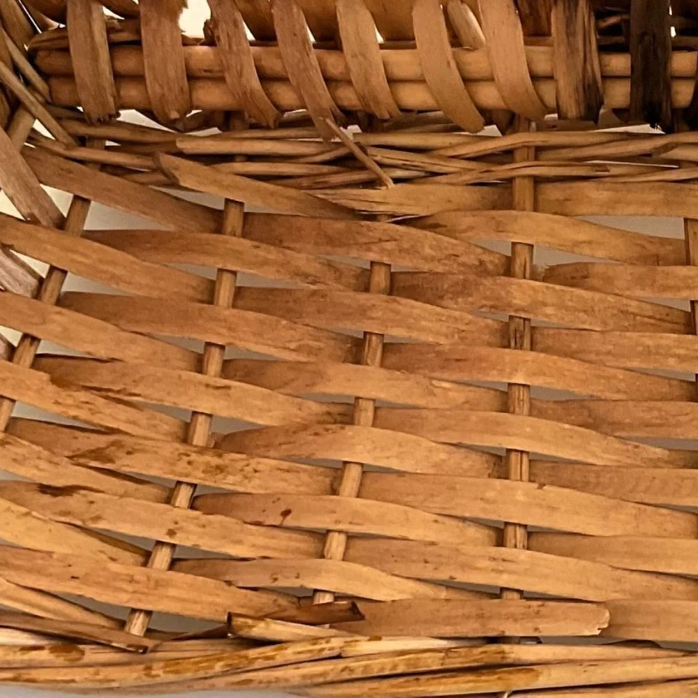 WOVEN RECTANGULAR BASKET HOME DECOR CRAFT DIY